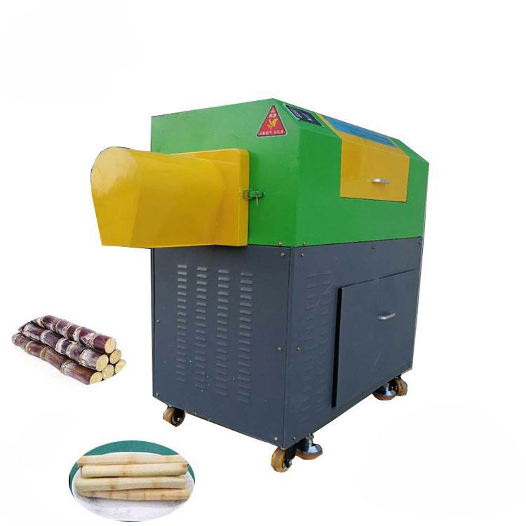 sugarcane peeling cutting mahcine 甘蔗裁剪mahcine