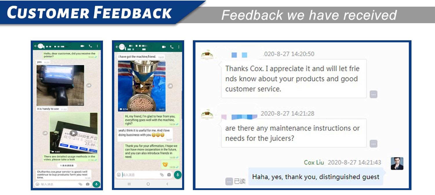Customer Feedback